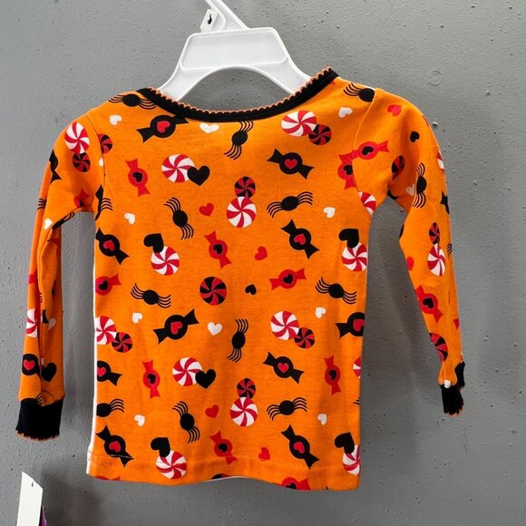 Nickelodeon Dora the Explorer Pajamas Halloween Set 12 Months Orange 2 pc NWT - Picture 3 of 7